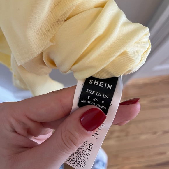 Yellow Ruffled Dress - Picture 6 of 6